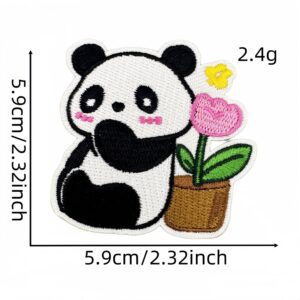 Panda cloth sticker 14 #