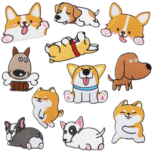 oly-ef86925c73833c9b41b02339db688391 Wholesale Polyester Embroidered Cat Paw Patches for Clothing DIY Fashion Accessory