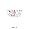 oly-ef87b46c5cb774815d226de066177cd9 Wholesale 8pcs Assorted Cartoon Prints 3oz Cup Stickers Wrap OLY Exclusive