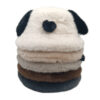 Wholesale Fluffy Furry Bucket Hat with Puppy Ears Winter Warm Thick Hat for Women Chic Casual Accessory