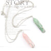 Wholesale Handmade Life Tree Natural Crystal Pendant Necklace Trendy Fashion Accessory Gift