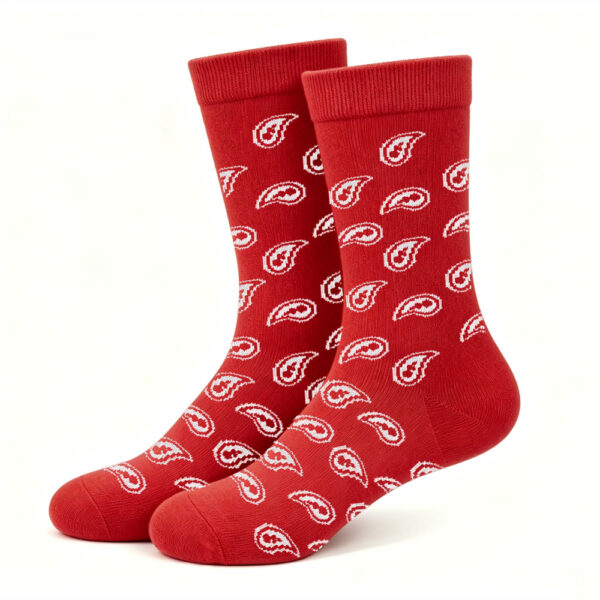 Wholesale Fruit Printed Cotton Mid Calf Socks Winter Warm Unisex Casual Boutique Resale
