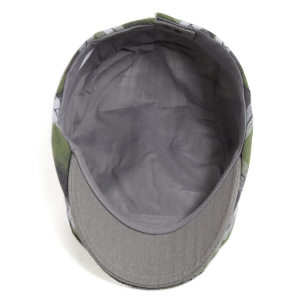 Wholesale Trendy Plaid Beret Hat Adjustable Green Summer Fashion Accessory for Everyday Style