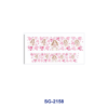 Wholesale 8pcs Mixed Cartoon Cowgirl Cute Girl Music Note Print 3oz Cup Stickers Wrap