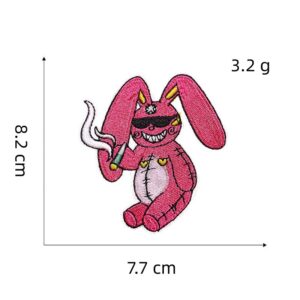 Rabbit cloth patch 4#
