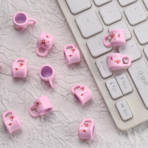 Pink bow cup