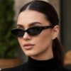 Wholesale Retro Small Frame Sunglasses with Ring Detail for Outdoor Vacation Driving Sun Protection Everyday Wear