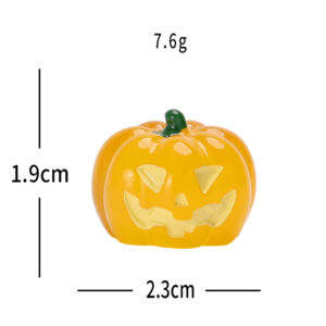 Glow-in-the-dark grinning pumpkin