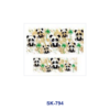 Wholesale 8pcs Multistyle Animal Floral Inspirational Text Traffic Element Decor Mini Cup Keychain Sticker OLY Exclusive