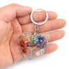 oly-f04f1e0753e593ad9a9f532171bd985f Wholesale Trendy Heart Shape Tree of Life Keychain Metal Crystal Bag Charm Car Accessory