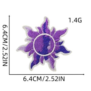 Purple cloth 6#