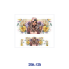 Wholesale 8pcs Sunflower Girl Mini Cup Keychain Sticker