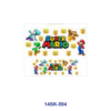 oly-f0ae6aef0884b9fa65e8fa797a6a348e Wholesale 2/4/8pcs Christmas Sports Mama Graphic Mini Cup Keychain Sticker OLY Exclusive