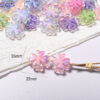 oly-f0ce858012e1d6e41f90e167d4a403c6 Wholesale Clover Flower Acrylic Beads for DIY Jewelry Phone Charm Bag Chain Gift or Boutique Resale