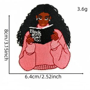 Black girl patch #7