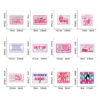 oly-f10abf1c79399e722ad07c75a436d300 Wholesale 9 Styles Embroidered Patch Plaid Letter Iron-on for Shoes Hats Fashion Accessory
