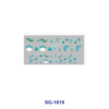 oly-f10e97681f86d9b54d07330efb8dbe36 Wholesale 8pcs Mixed Minimal Floral Luxury Monogram Print 3oz Cup Stickers Wrap OLY Exclusive