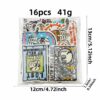 Wholesale DIY Accessory Trendy Cartoon Skull Iron-On Embroidery Patch for Bags and Clothing