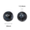 oly-f121d4e303c376fbff54c4dfd577e4e6 Wholesale Resin Glitter Love Heart Beads 16mm DIY Phone Charm Accessory