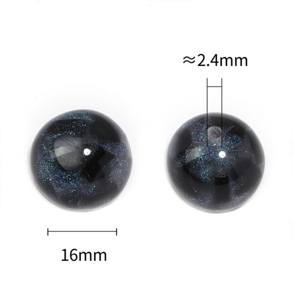 oly-f121d4e303c376fbff54c4dfd577e4e6 Wholesale Resin Glitter Love Heart Beads 16mm DIY Phone Charm Accessory