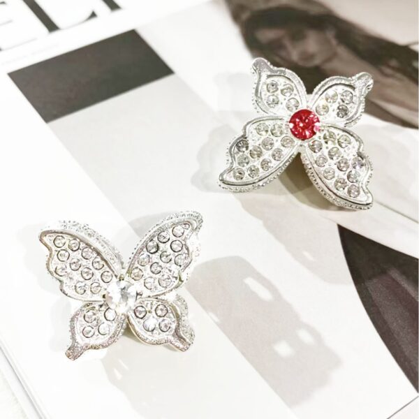 oly-f12239a8b9967e4e4f699ed3b9fe6b0b Wholesale Trendy Butterfly Alloy Charm Beads DIY Phone Key Bag Chain Accessories Resale