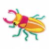 oly-f1375f258b1d0f9c8ea9ccaaa60d2e58 Wholesale Colorful Cartoon Insect Embroidered Patches 14-Piece Set for Clothing Bag Decoration Iron-On DIY Craft Supply