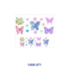 oly-f13a0525e5d4c474d6689177c9ad9988 Wholesale 2/4/8pcs Butterfly Floral Mini Cup Keychain Sticker