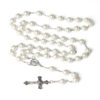 oly-f15b6da1e61e86b9dd07a9e3ff8ba402 Wholesale Rosary Cross Pearl Necklace Fashion Accessory for Boutique Resale