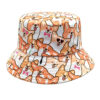 Wholesale Trendy Puppy Pattern Bucket Hat Reversible Sun Protection Outdoor Hat for Men Women