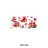 oly-f1cc9a4cb572b2193cffb21e9763fc9b Wholesale 5pcs Watercolor Sweet Raspberry French Macaron Cake Mixed Decor Prints 16oz Cup UV DTF Wraps