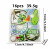 oly-f1cca27a74a4027f362e3f1d3b2fe803 Wholesale Trendy Cartoon Golf Embroidery Patch Green Iron-On Clothing Accessory