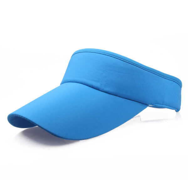 Wholesale Fashion Red Visor Hat with Lengthened Brim for Outdoor Sunshade Summer