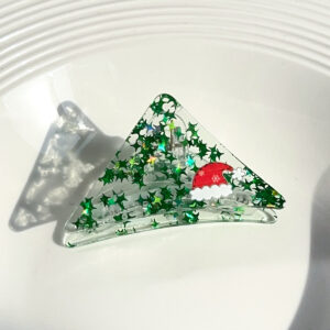 Triangular style-green 6.7cm