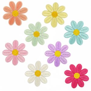 Large mixed cloth patches 8 pack