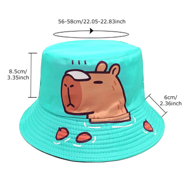 Wholesale Trendy Fisherman Hat Cartoon Animal Print Outdoor Sun Protection Sun Hat
