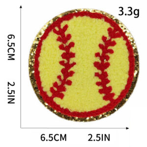 Hot melt glue*yellow*round*softball*can be customized