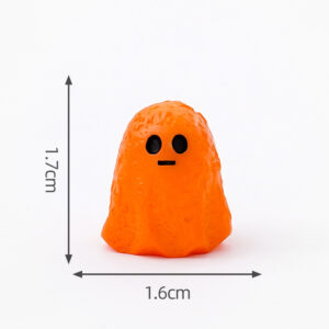 18#Orange ghost / Halloween little ghost