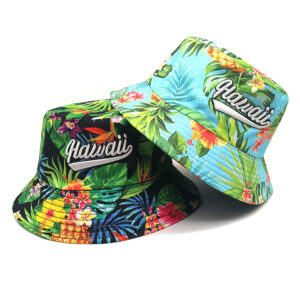 Wholesale Stylish 3D Letter Embroidered Bucket Hat for Outdoor Sun Protection