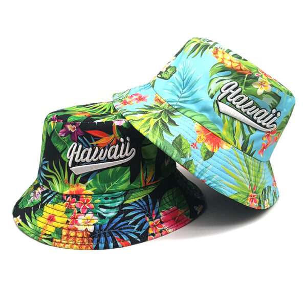 Wholesale Stylish 3D Letter Embroidered Bucket Hat for Outdoor Sun Protection