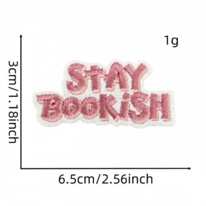 Bookworm cloth sticker 4#