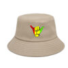 oly-f26ea616bc310d4682436321bdcb4f6a Wholesale Chic Fingerprint Print Fisherman Hat Unisex for Outdoor Travel Sun Protection