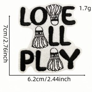 Badminton cloth sticker 4 #