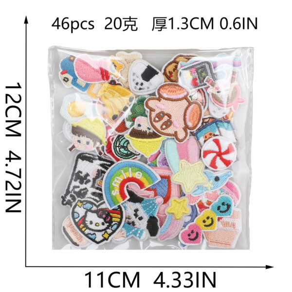 oly-f2784419f5c0ca9a9a7d196bdea95a02 Wholesale Polyester Thread Iron-on Embroidered Patch, Stylish Craft Supply for Clothing DIY & Gift