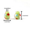 oly-f28aace000f556c13382c9a00f037e8a Wholesale Yellow Green Bubble Polka Dot Fruit Glass Beads for DIY Jewelry Making Fashion Accessory