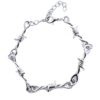 Wholesale Gothic Punk Barbed Wire Thorn Necklace Unisex Stylish Jewelry Accessory