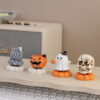 Wholesale Halloween Pumpkin Resin Figurine Decorative Home Accessory Party Gift