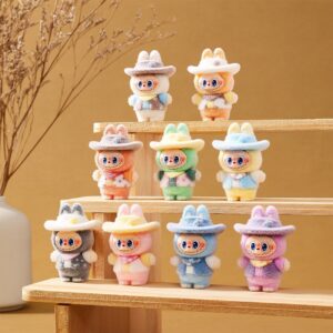 Cowboy bunny [randomly distributed in sets] / Must order in multiples of the full set quantity. orders not meeting this requirement will be shipped randomly by the system