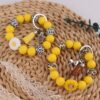 oly-f2d788bf5e8461487b12a72beeb06f31 Wholesale Ins Silicone Bead Bracelet Keychain Colorful Handmade Fashion Accessory Boutique Resale