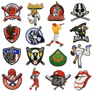 oly-f2fabeba4da4c32318489307e8e22142 Wholesale Polyester Thread Cartoon Baseball Embroidered Patch Decorative Accent for Resale