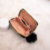 oly-f30a955b843e4898f0fe15f5f801e96a Wholesale Chic Studded Pu Leather Small Wallet for Women Zipper Closure Fashion Accessory